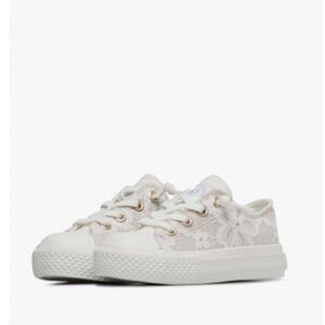 NWT NATURINO AYASY. Fabric sneakers in White
